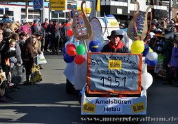 Jubilare eröffnen den Zug