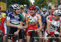 Heimspiel für Christian Wegmann (links).