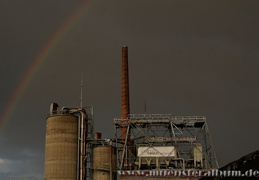 Und dann ein Regenbogen.