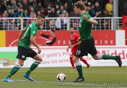 Anstoß mit Rocky Krohne - diesmal in der Startelf