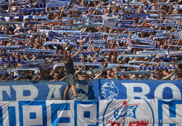 Choreo der FC Hansa Fans
