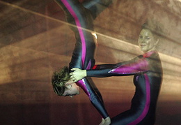 Carina & Tanja am Trapez