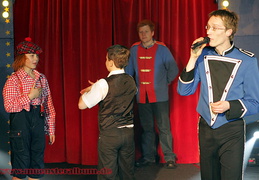 Manege frei - die Show kann beginnen.