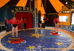 Sondervorstellung des Kinder- und Jugendcircus Alfredo aus Hiltrup.