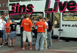 Showdown in Hiltrup mit Radio Eins Live.