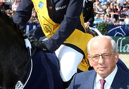 Janne-Friederike Meyer und Reitlegende Hans-Günter Winkler.