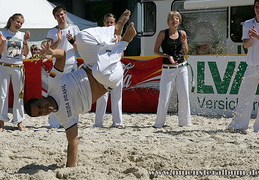 Showeinlage: Capoeira