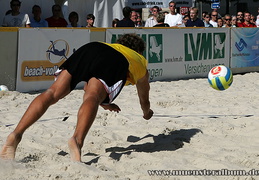 Scenen aus dem Herren-Finale.