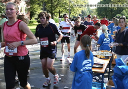 Das Objekt der Begierde: die Marathonmedaille.