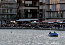 Hafenmeile am Abend