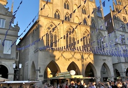 Fahnenpracht am Prinzipalmarkt