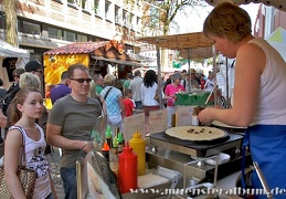 Crepes mit Kinderschokolade - lecker !