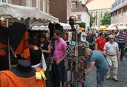 Dies uns Das auf dem Weg zur Überwasserkirche.