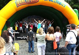 Party für Kids auf der Lonely Toons Bühne.