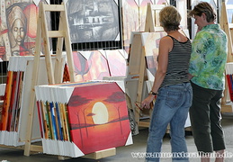 Soooviel Kunst - da fällt die Auswahl schwer.