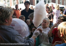 Zuckerwatte - ein echter Renner.