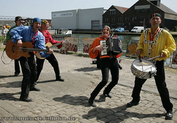 Die mobile Partyband: Chris & the Poor Boys.