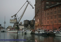 Abendstimmung mit den Yachten aus der Füstruper Marina.