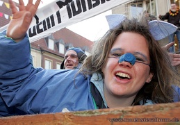 'Ich bin ein Schwein - oink - oink' - Stammtisch "Blaue Sau".