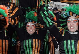 Tanzgruppe der "Narrenzunft Aasee".