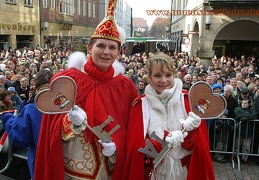 ... Jugendprinzenpaar Annerose und Tim.