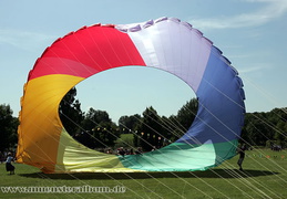 Startprobleme: die große, 340qm große Boule.
