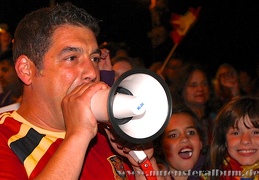 EM-Party im Ludgerikreisel