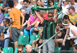 Super Stimmung auf der Tribüne