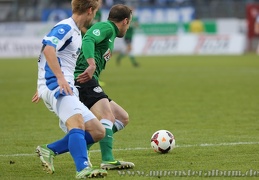 Die Scene zum erlösenden 1:0 durch Matthew Taylor