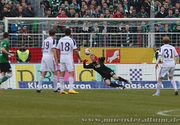 Ersatzkeeper Maximilian Schulze Niehues zeigte eine tolle Leistung
