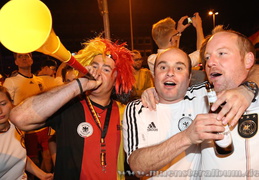 WM-Party im Ludgerikreisel
