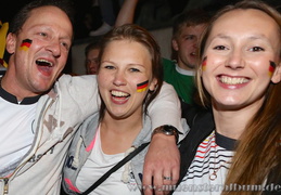 WM-Party im Ludgerikreisel