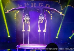 Hiltruper Weihnachtscircus 2018 - Duo Anastasia & Yuliya Istomi